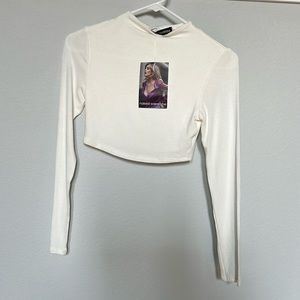 NWT Naked Wardrobe Lone sleeve Tank